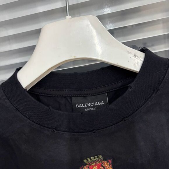 Balenciaga black long-sleeved T-shirt - Picture 4 of 6